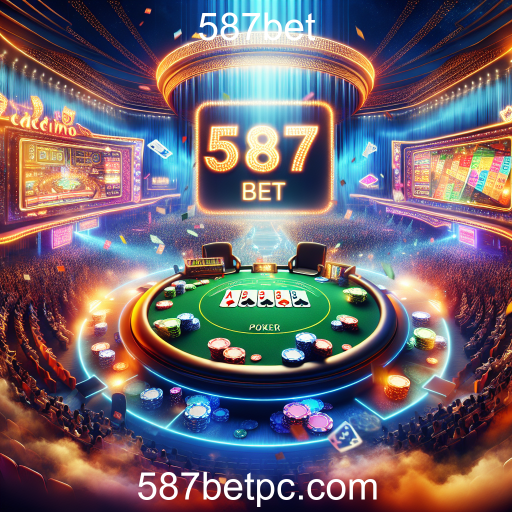 Poker Online no 587bet: A Emoção na Palma da Sua Mão